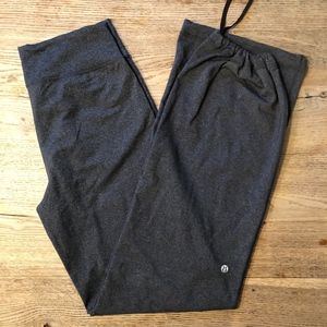 lululemon pants drawstring bottom